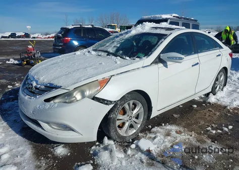 2013 Hyundai Sonata Limited z USA, uszkodzony, nr VIN 5NPEC4AC2DH622721